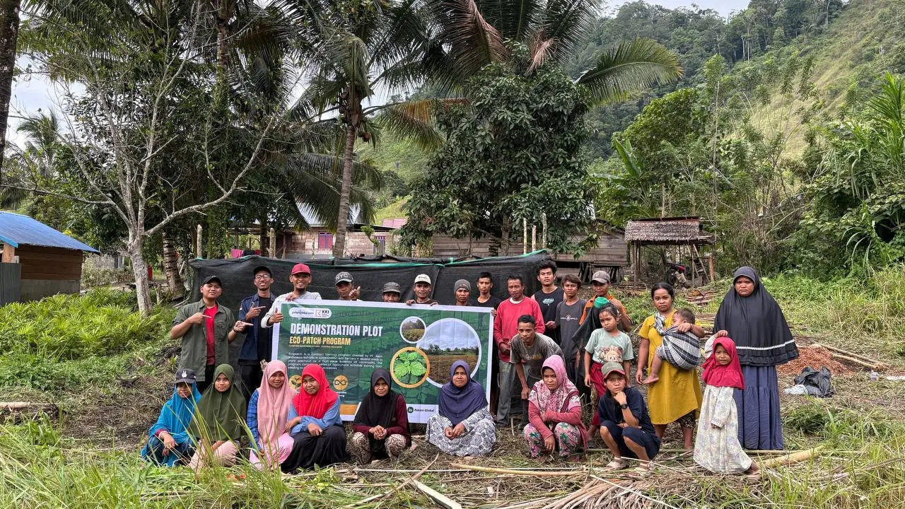 ECO-Patch demonstration plot with farmers